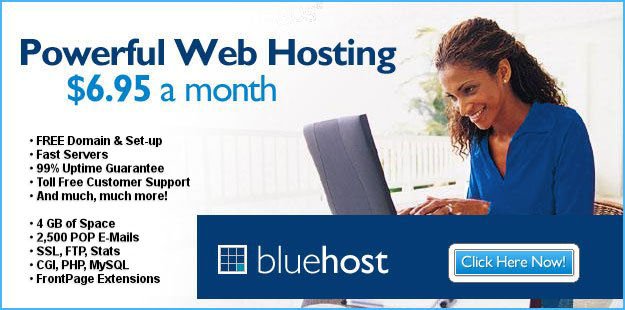 Sign up With BlueHost Today! Sign up With BlueHost Today!