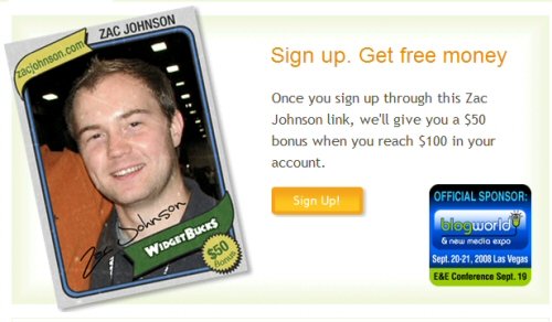 blogworldwidgetbucks blogworldwidgetbucks New Affiliates Get $50 Bonus at WidgetBucks From Zack Johnson