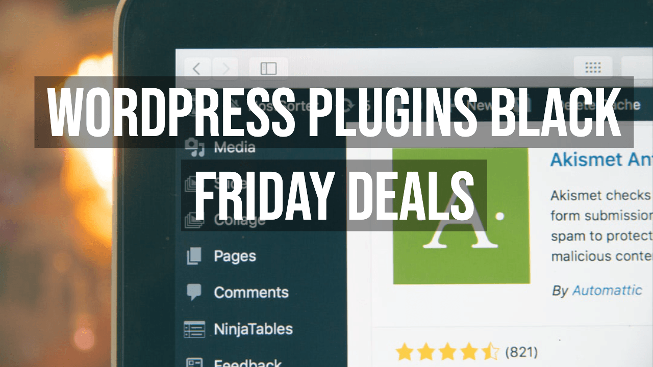 Wordpress Plugins Black Friday Deals