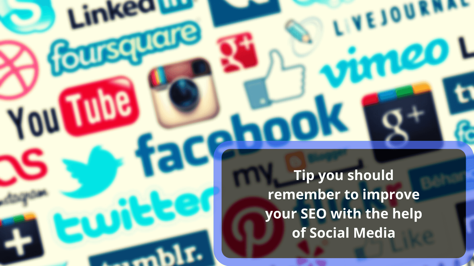 Tip You Should Remember To Improve Your Seo With The Help Of Social Media