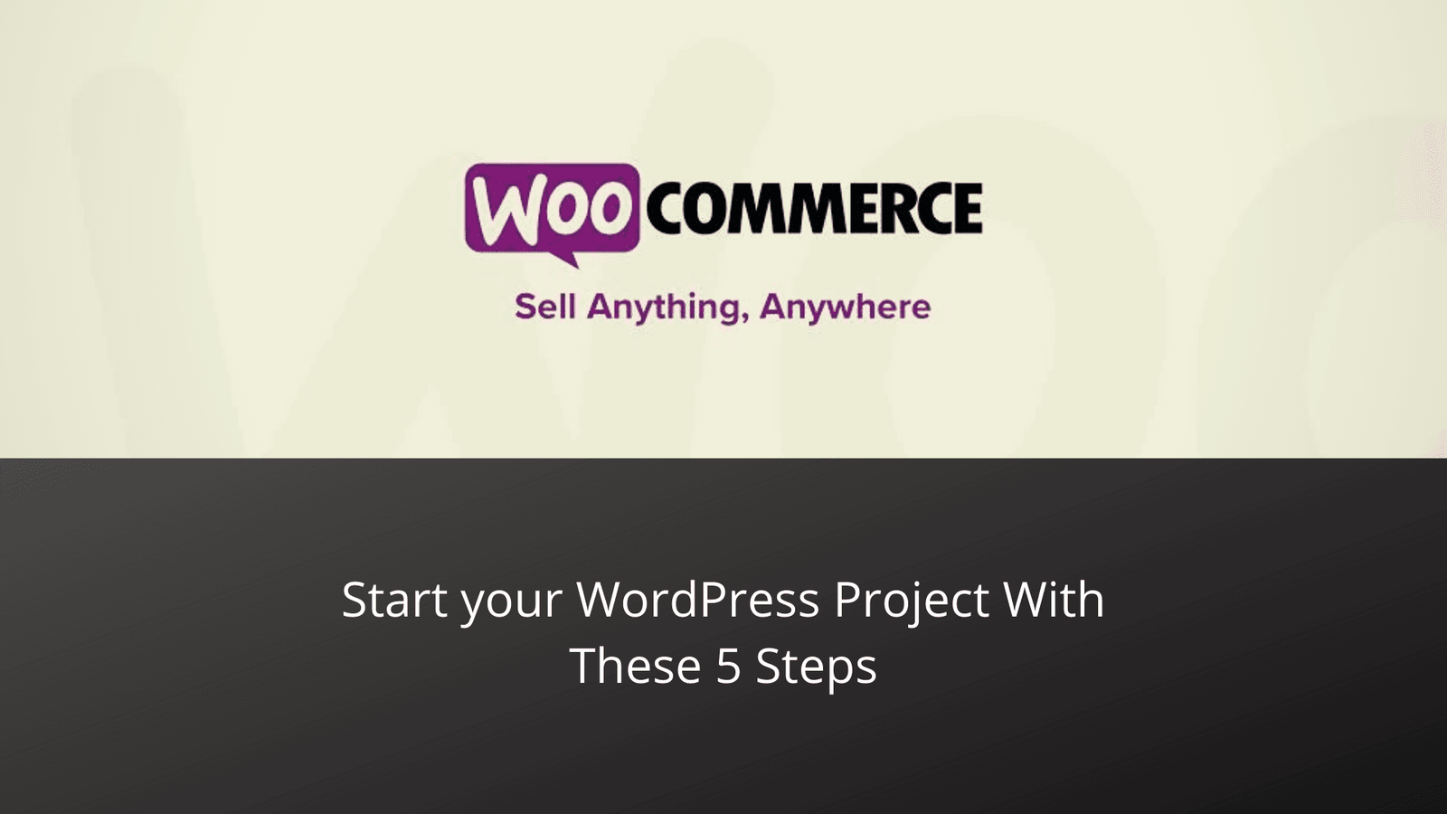 Start Your WordPress Project With These 5 Steps (2)